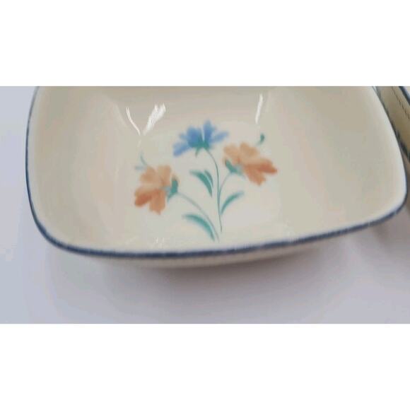 Lenox Provencal Garden Rounded Square Dipping Bowls, Set of 2 - Picture 8 of 11